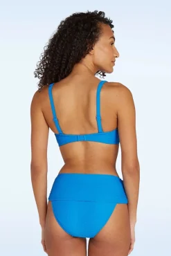 Online Flipover Bikinibroekje In Blue Snake Vrouwen Bikini's