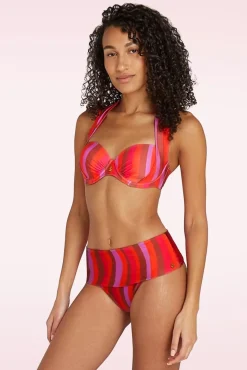 Online Flipover Shiny Waves Bikinibroekje In Multi Vrouwen Bikini's