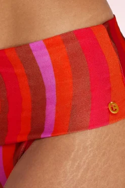 Online Flipover Shiny Waves Bikinibroekje In Multi Vrouwen Bikini's