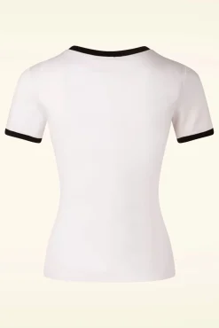 Fly With Me T-Shirt In Gebroken Wit Vrouwen T-Shirts