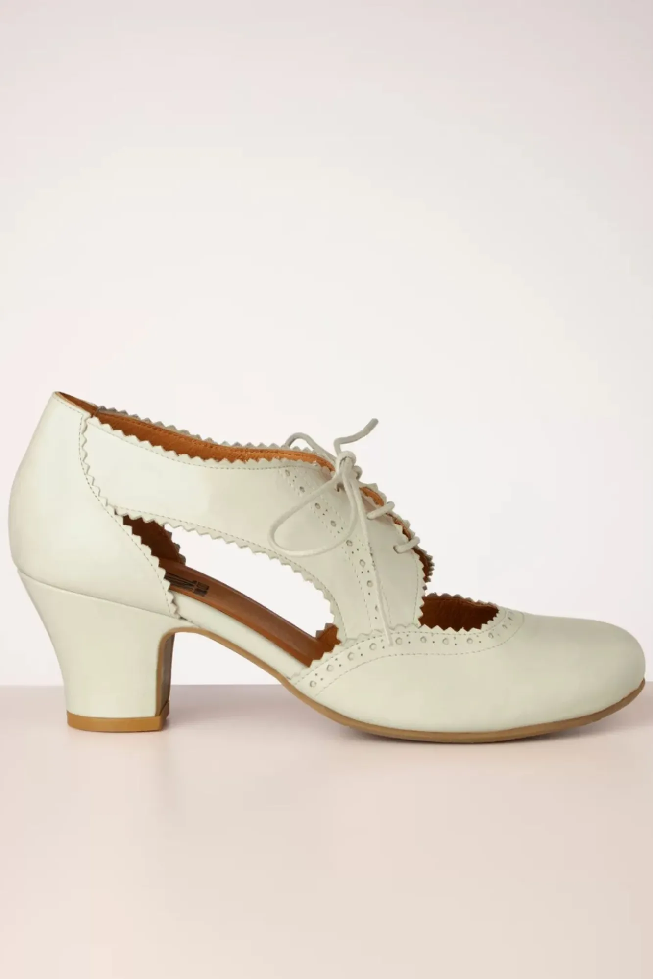 Hot Foxe Shoe Booties In Ivoorwit Vrouwen Pumps