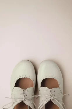 Hot Foxe Shoe Booties In Ivoorwit Vrouwen Pumps