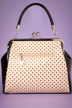 Online Frances Polka Star Tas In Zwart En Blush Vrouwen Tassen