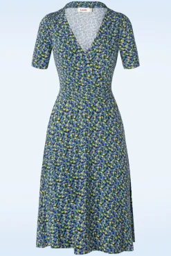 Hot Frankie Bubble Pop Wikkel Jurk In Multi Vrouwen Swing Jurken