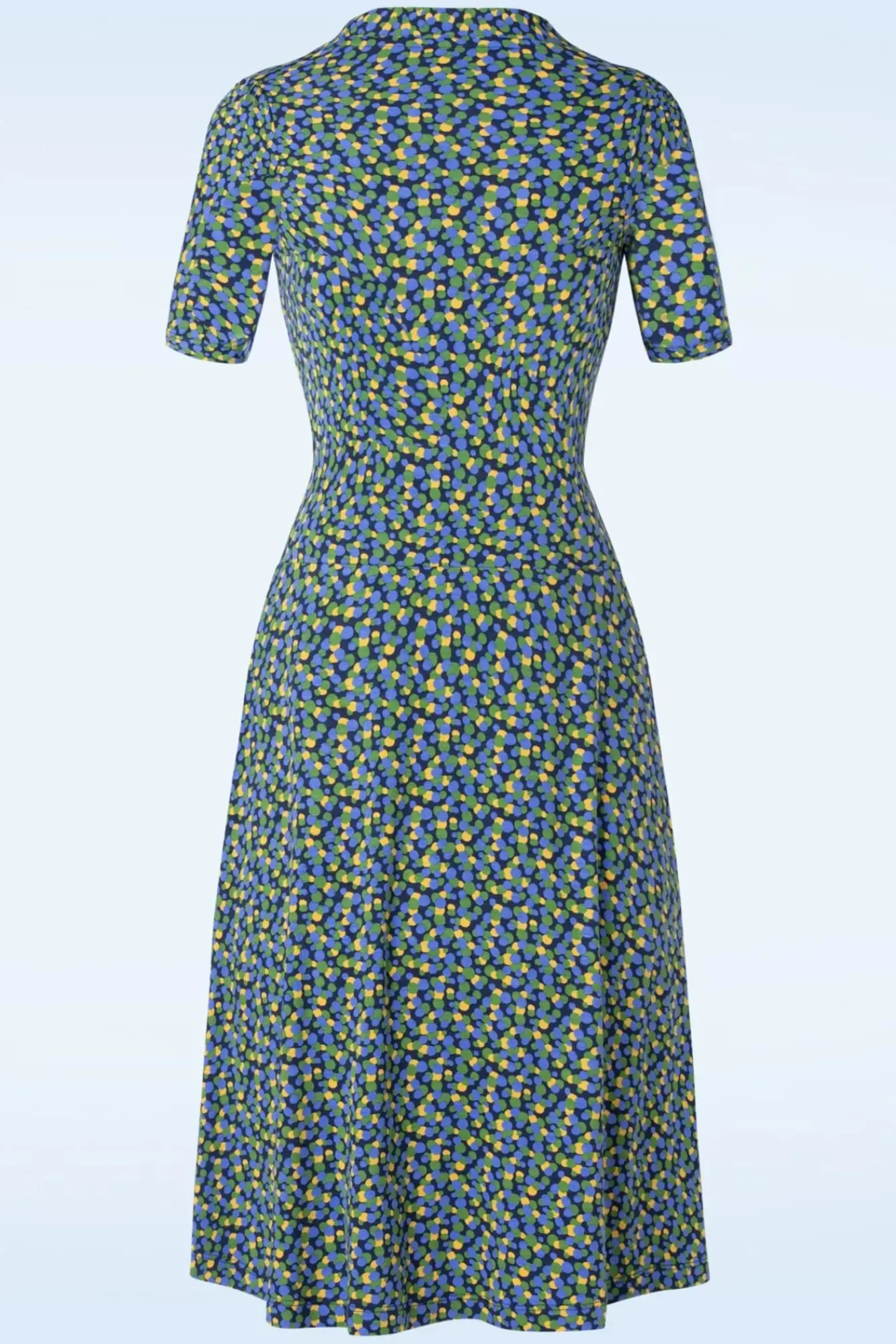 Hot Frankie Bubble Pop Wikkel Jurk In Multi Vrouwen Swing Jurken