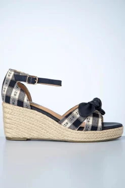 Clearance Free Spirit Sleehakken In Navy Vrouwen Sleehak