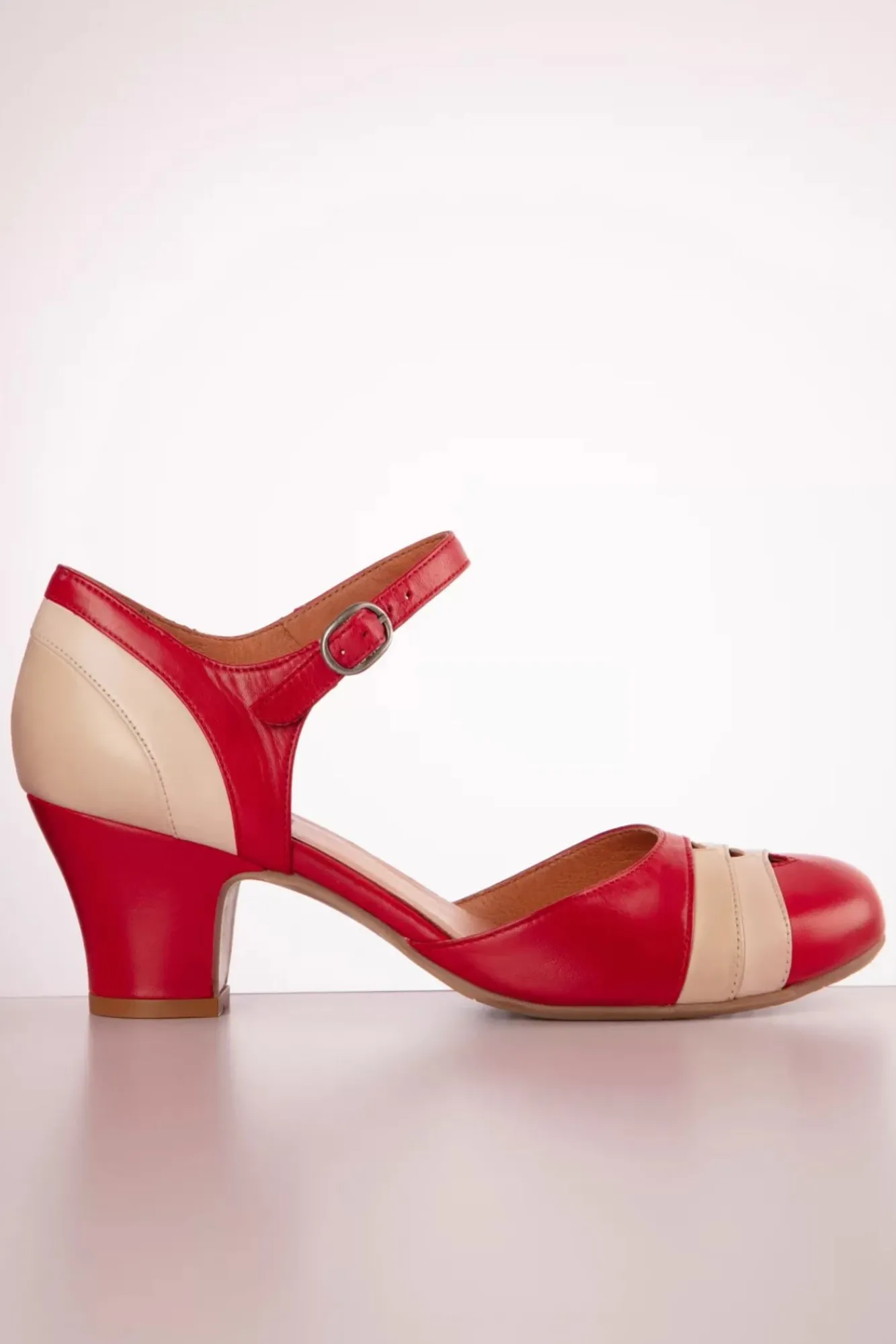 Clearance Frenchy Mary Jane Pumps In Rood Vrouwen Pumps