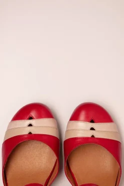 Clearance Frenchy Mary Jane Pumps In Rood Vrouwen Pumps