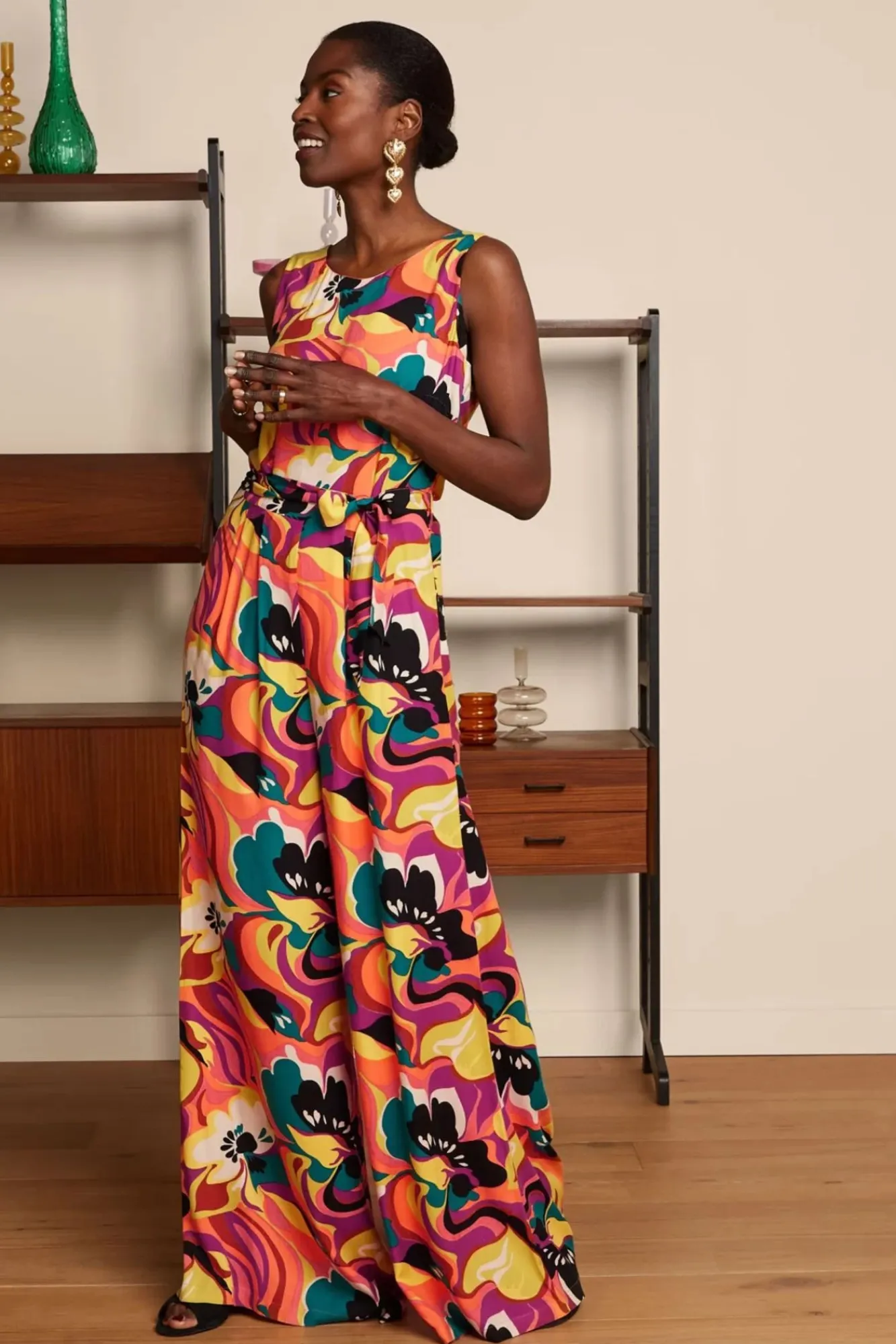 Discount Frida Jumpsuit Aurelio In Shell Oranje Vrouwen Playsuits & Jumpsuits