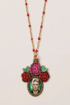 New Frida Ketting In Antiek Goud Vrouwen Sieraden