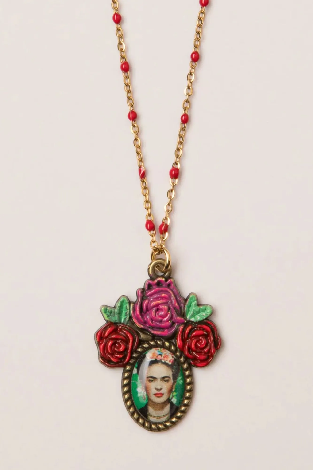 New Frida Ketting In Antiek Goud Vrouwen Sieraden