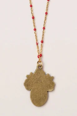 New Frida Ketting In Antiek Goud Vrouwen Sieraden