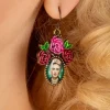 Frida Oorbellen In Antiek Goud Vrouwen Sieraden