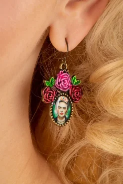 Frida Oorbellen In Antiek Goud Vrouwen Sieraden