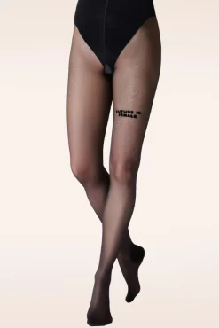 Hot Future Is Female Panty In Zwart Vrouwen Panty's