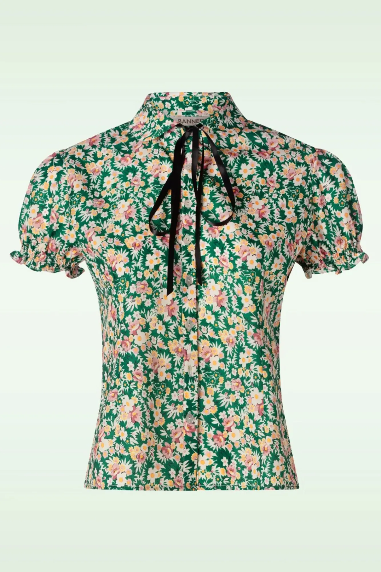 Online Garden Blouse In Groen Vrouwen Blouses