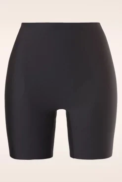 Geheimen Lang Kort In Zwart Vrouwen Lingerie