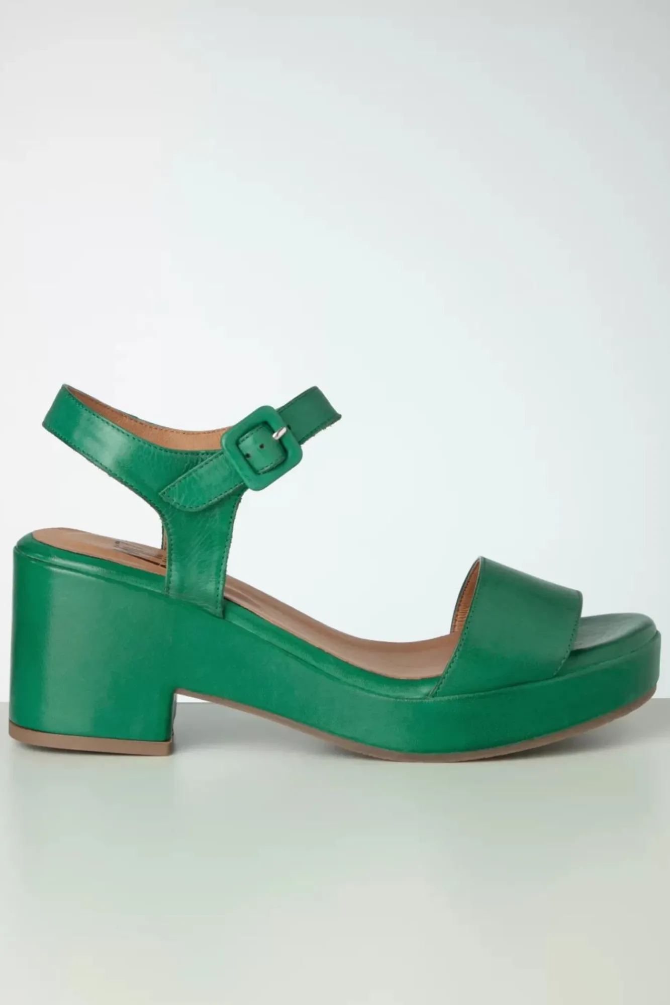 Sale Gillie Clog Sandalen In Smaragdgroen Vrouwen Sandalen