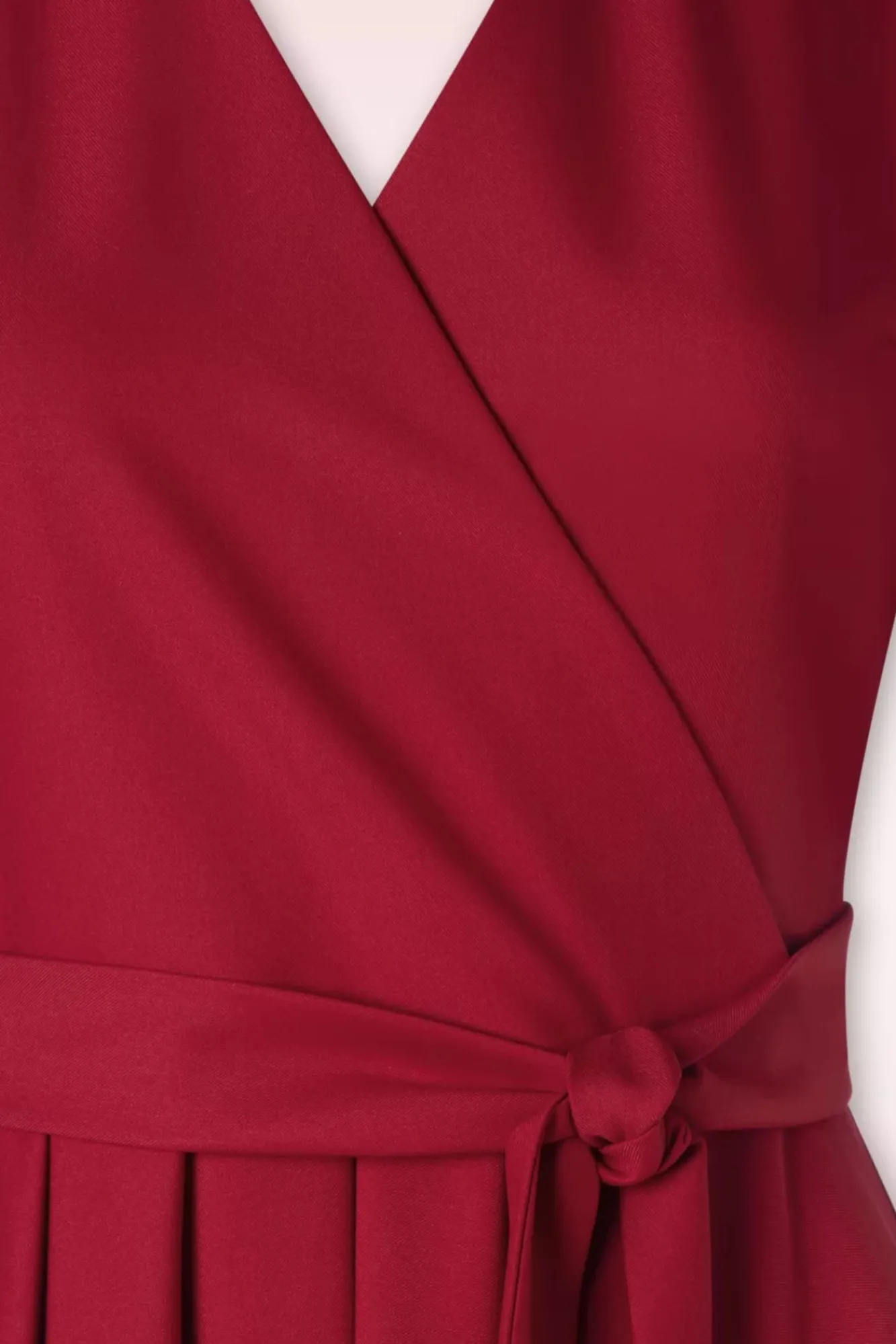 Clearance Glenda Swing Jurk In Rood Vrouwen Swing Jurken