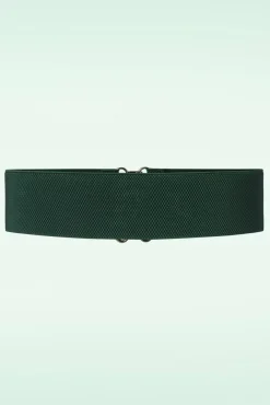 Hot Gloria Stretchriem In Groen Vrouwen Riemen