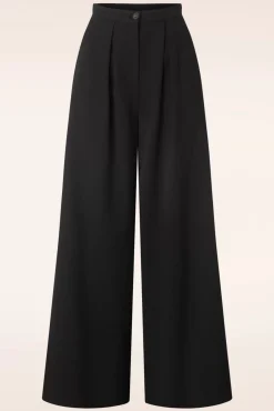 Glynda Broek In Zwart Vrouwen Broeken