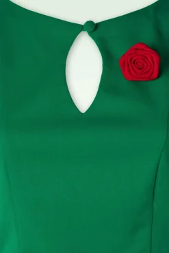 Discount Graziella Pencil Jurk In Groen Vrouwen Plus Size Jurken