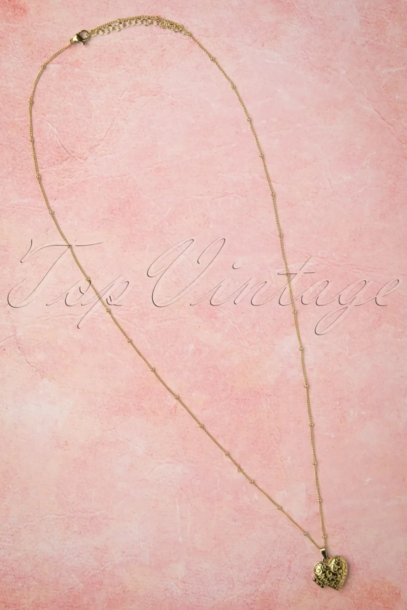 Outlet Hart Medaillon Halsketting In Goud Vrouwen Sieraden