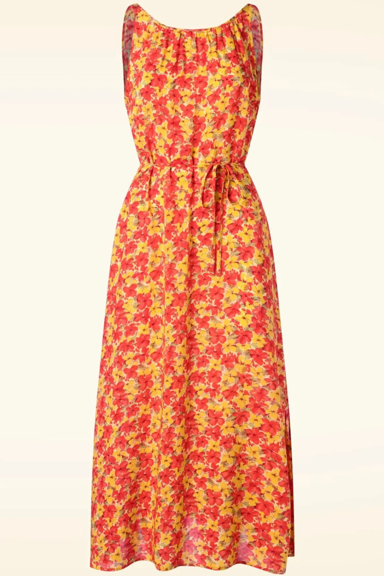 Hot Hazel Doree Jurk In Fiesta Rood Vrouwen Plus Size Jurken