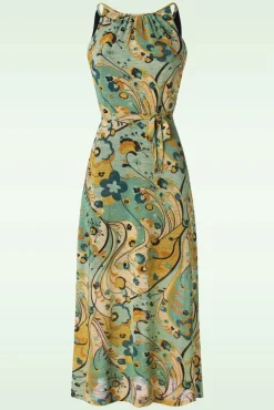 Outlet Hazel Jurk Frenzy In Dusty Turquoise Vrouwen Plus Size Jurken