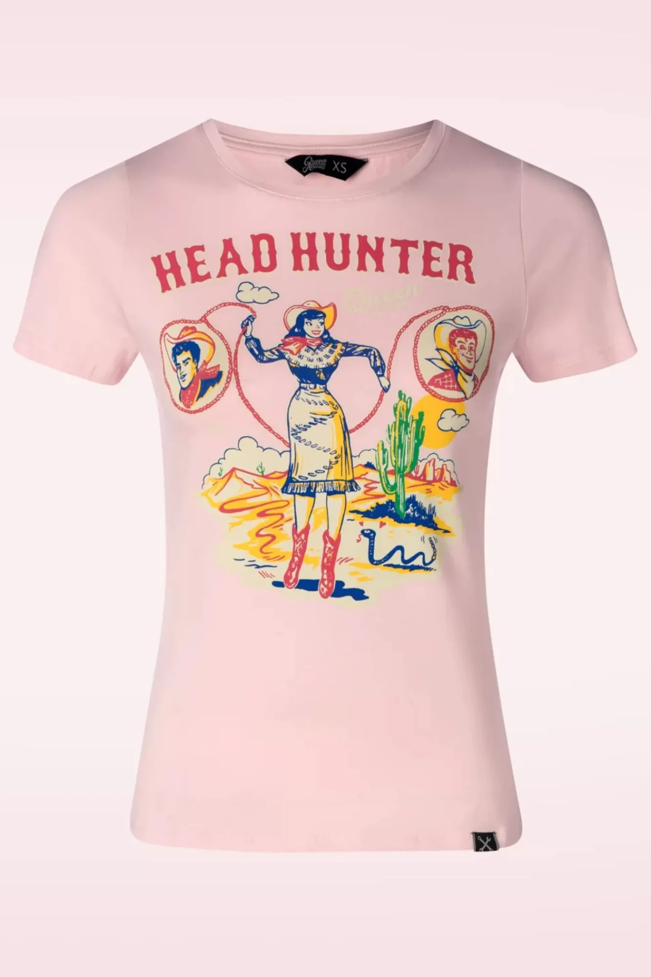 Sale Head Hunter T-Shirt In Roze Vrouwen T-Shirts