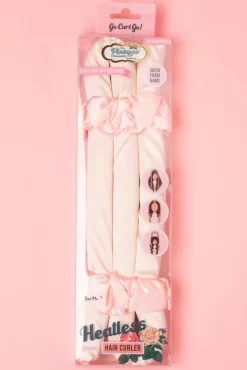 Heatless Krul Band Vrouwen Haarstyling