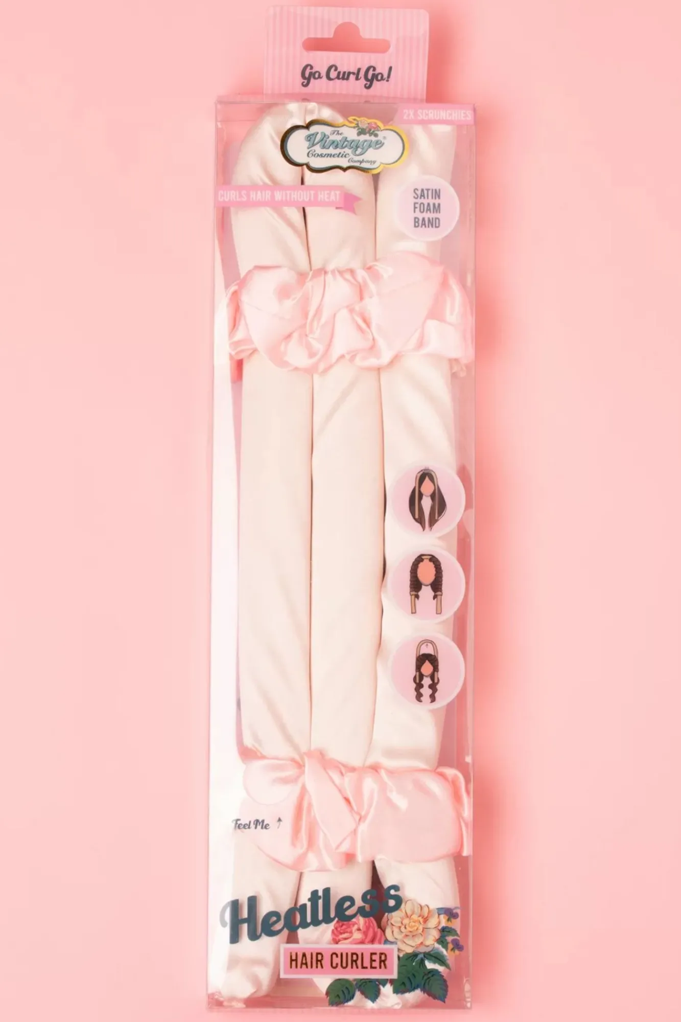 Heatless Krul Band Vrouwen Haarstyling