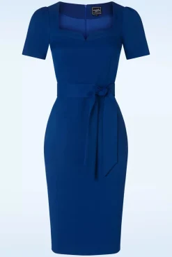 Online Helena Pencil Jurk In Koningsblauw Vrouwen Plus Size Jurken