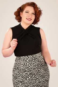 Sale Hey Jude Top In Zwart Vrouwen Tops