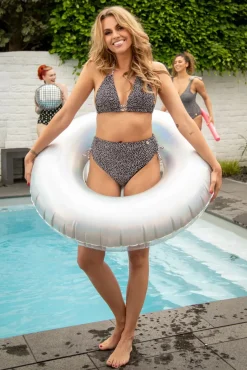 New High Waist Bikinibroekje In Lil Flower Vrouwen Badmode