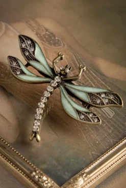 Hoe U Uw Dragonfly-Broche Kunt Trainen Vrouwen Sieraden