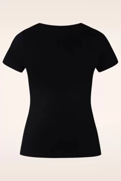 Outlet I Can Do It Motor Queen T-Shirt In Zwart Vrouwen T-Shirts