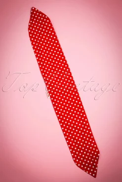 Discount Ik Wil Polkadots In Mijn Haarsjaal In Rood Vrouwen Haaraccessoires