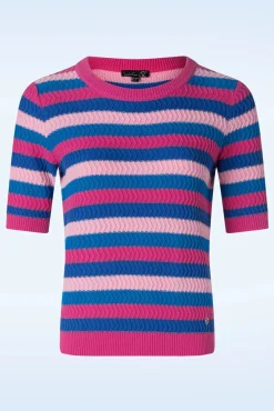 Iris Gebreide Top In Multi Vrouwen Truitjes