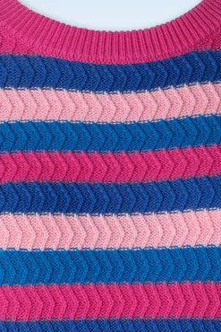 Iris Gebreide Top In Multi Vrouwen Truitjes