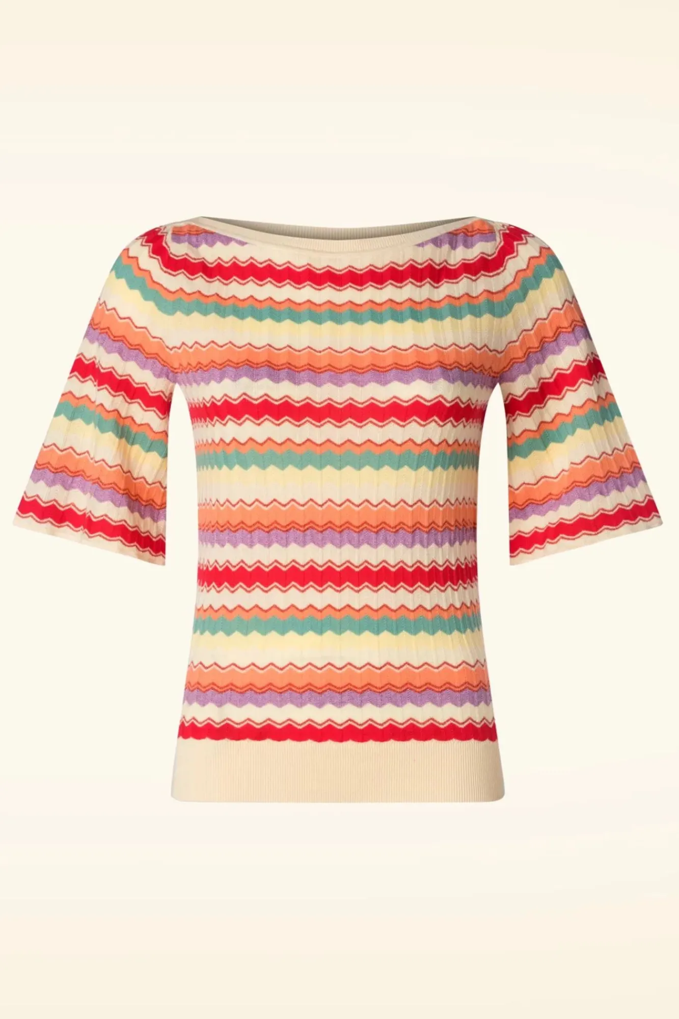 Sale Ivy Hadley Wide Top In Creme Vrouwen Truitjes