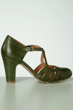 New Jada Pumps In Bosgroen Vrouwen Pumps