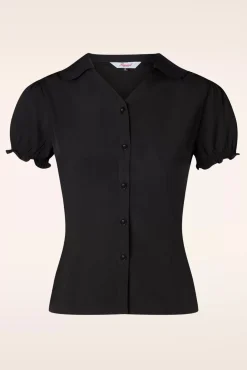 Best Jane Blouse In Zwart Vrouwen Blouses
