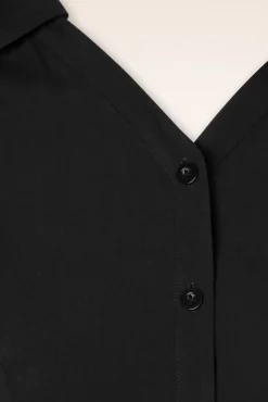 Best Jane Blouse In Zwart Vrouwen Blouses