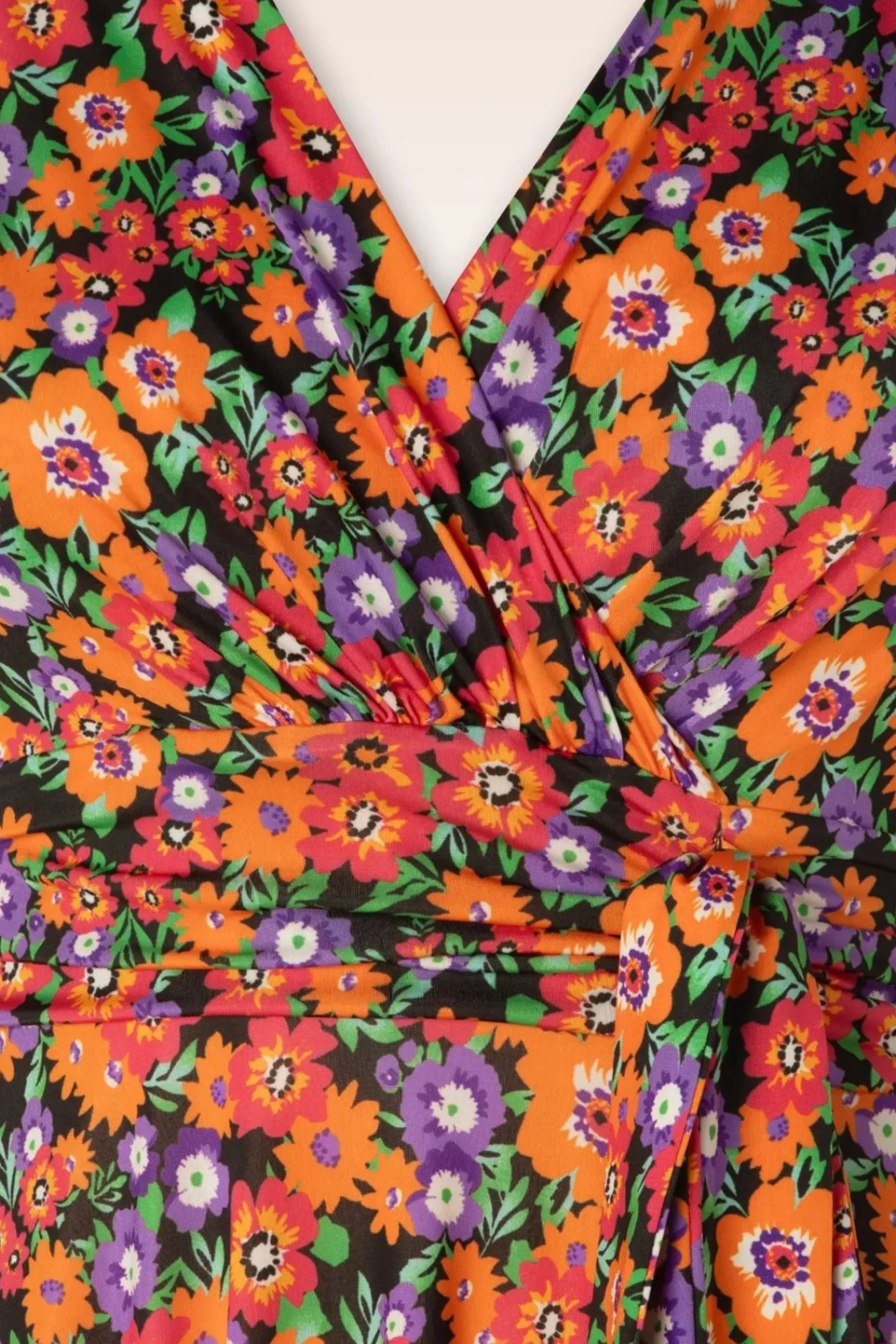 Best Jane Ditsy Flower Swing Jurk In Multi Vrouwen Plus Size Jurken