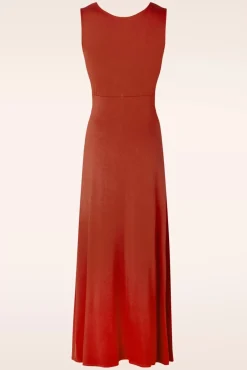 Online Jasmine Maxi Jurk In Steenrood Vrouwen Plus Size Jurken