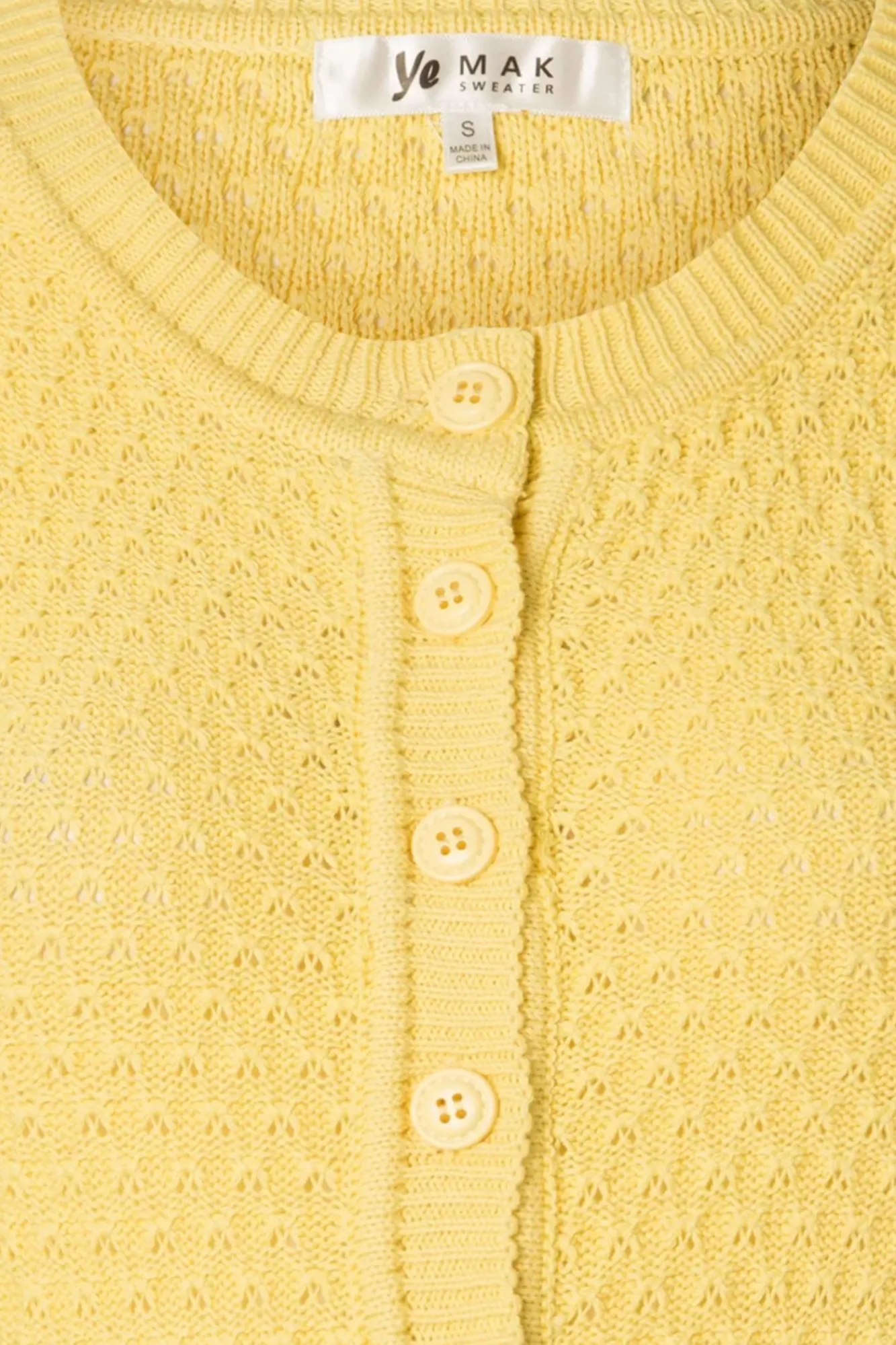 New Jennie Vest In Babygeel Vrouwen Vestjes