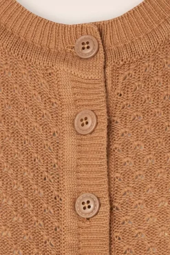 Outlet Jennie Vest In Camel Vrouwen Vestjes
