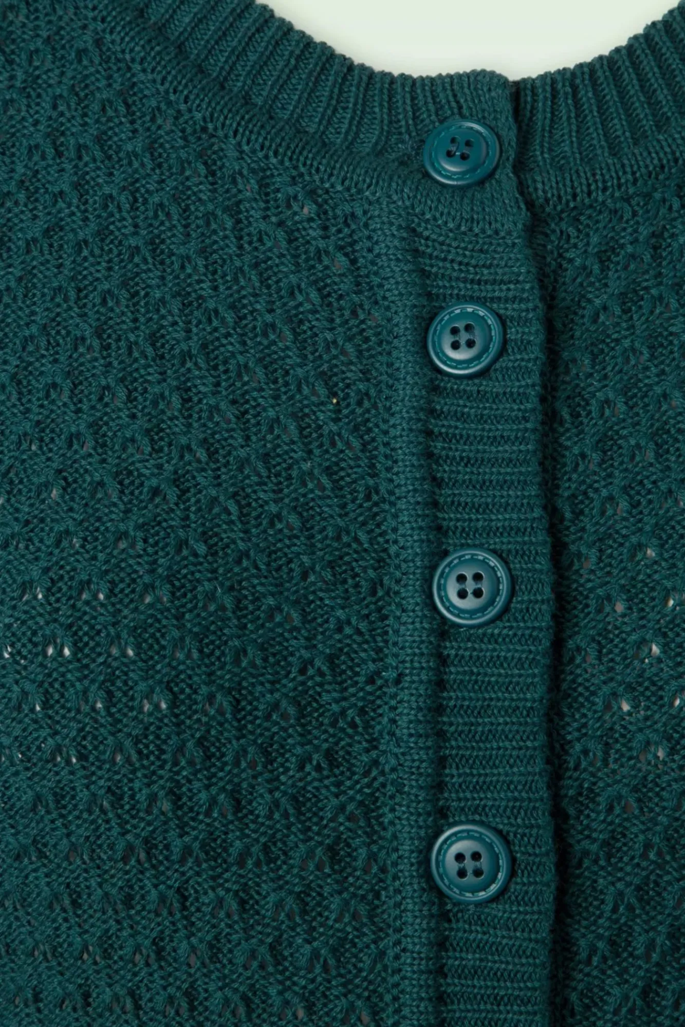 Discount Jennie Vest In Pauw Vrouwen Vestjes