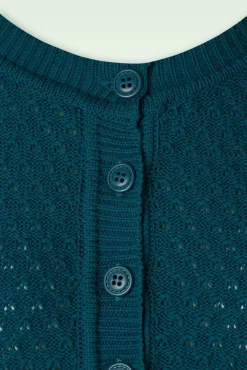 Outlet Jennie Vest In Petrol Blauw Vrouwen Vestjes